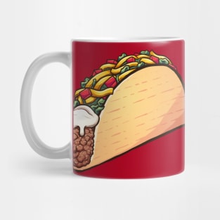 Cartoon taco Mug